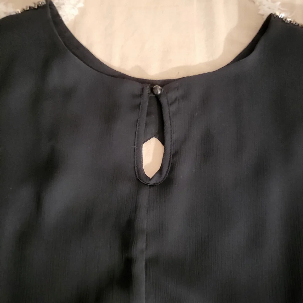 DENIM 24/7 Black midi Dress size 16W - Picture 7 of 10